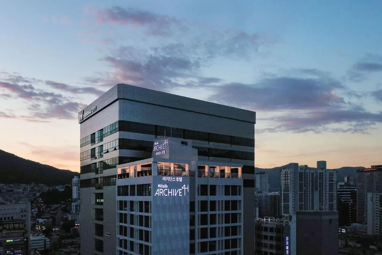 Allzip Archieve4H Residence Hotel Busan Corée du Sud
